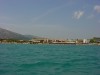 Agios Sostis vanaf het water